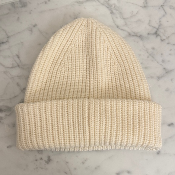 Coach Ivory Knit Beanie - Picture 3 of 3
